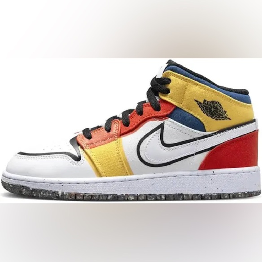 Nike Kids Colorful High-Top Sneakers